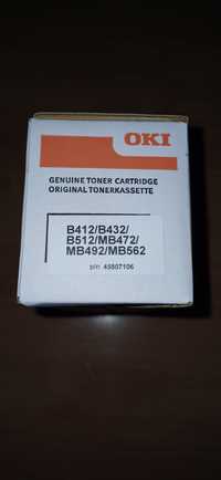 Oryginalny toner Oki b432 7k