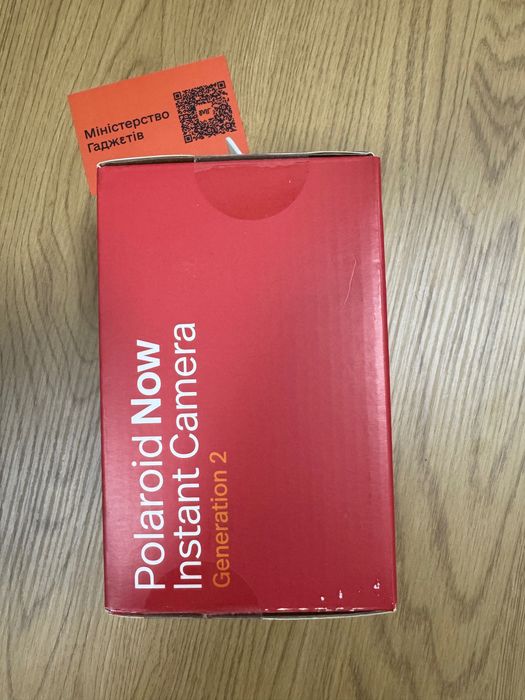 Фотокамера миттєвого друку  Polaroid Now Gen 2 Red 9074