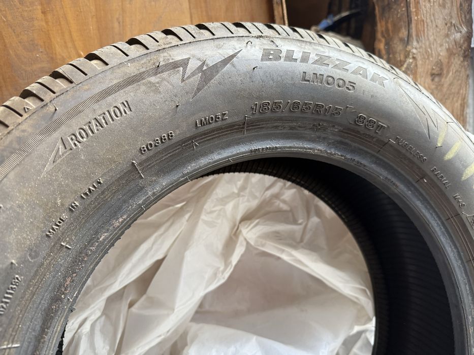 Зимова резина Bridgestone Blizzak lm005 185/65 r 15