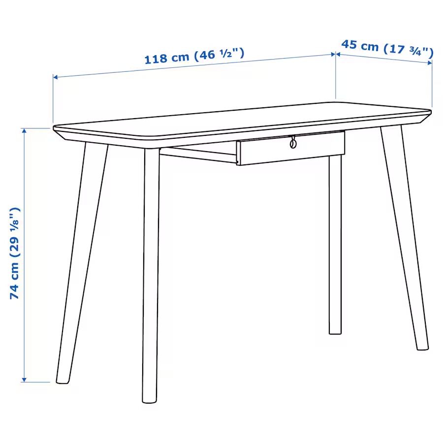 Secretária LISABO IKEA