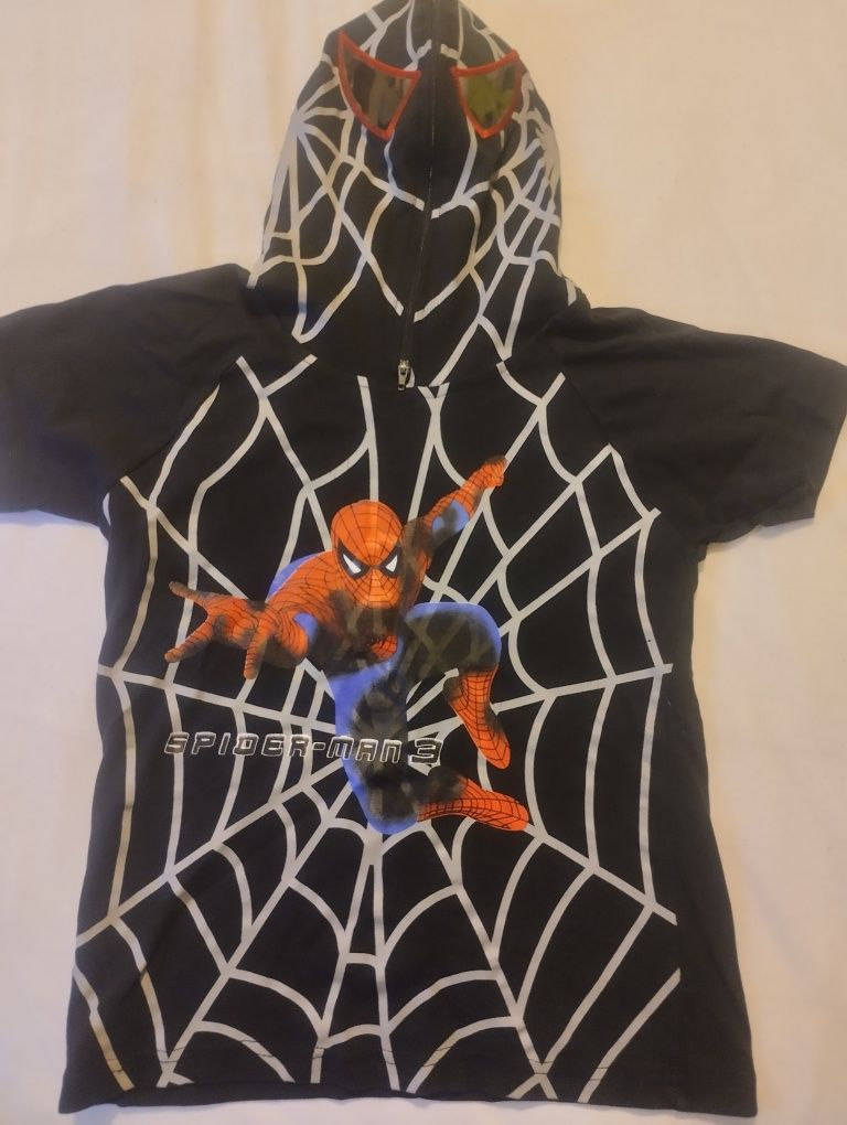 Spiderman kostium/ koszulka dla fana rozm. 116