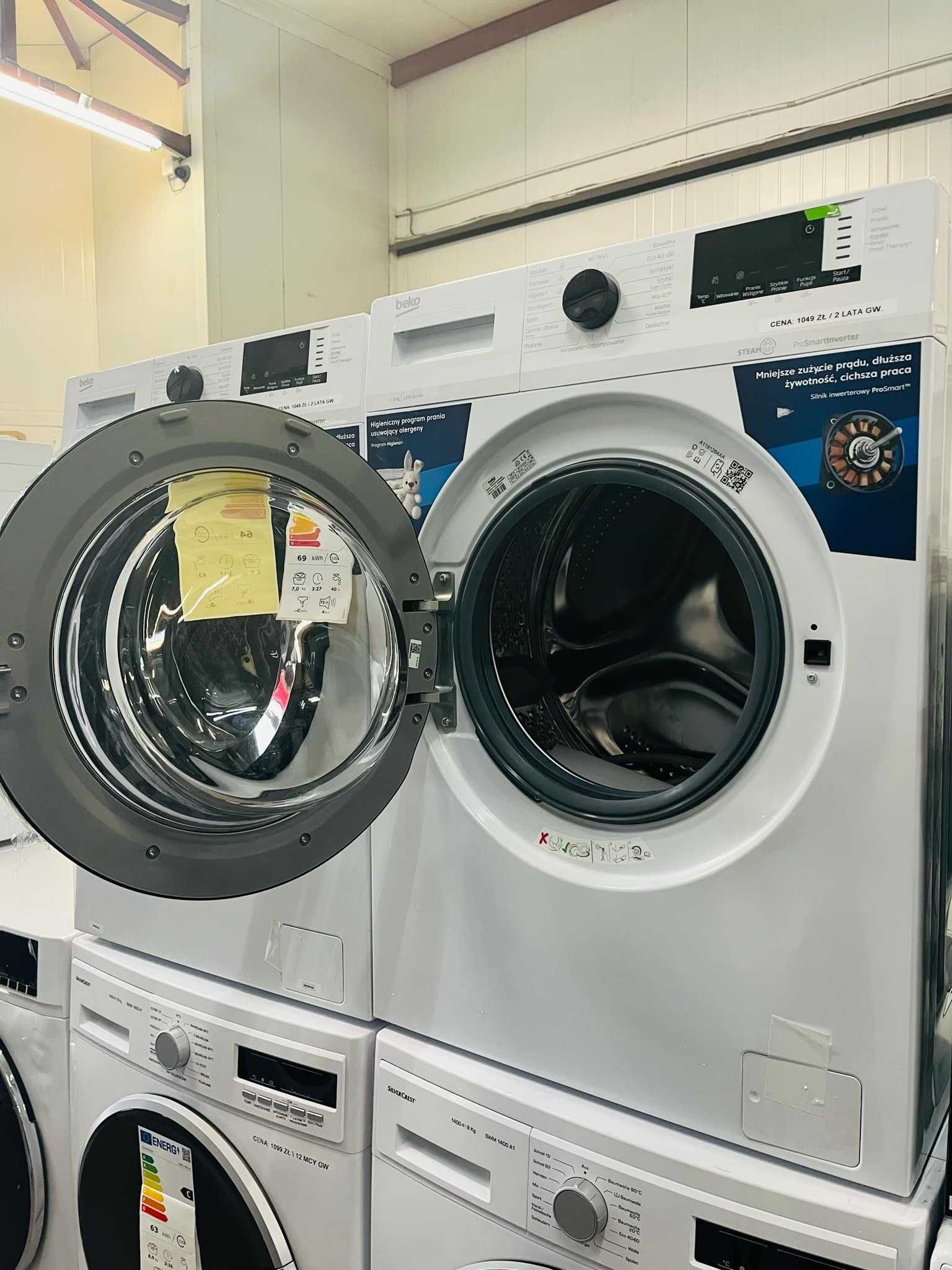 Pralka Beko 6 kg załadunku / Wersja Slim 40 cm Gł./ Prosta obsługa!
