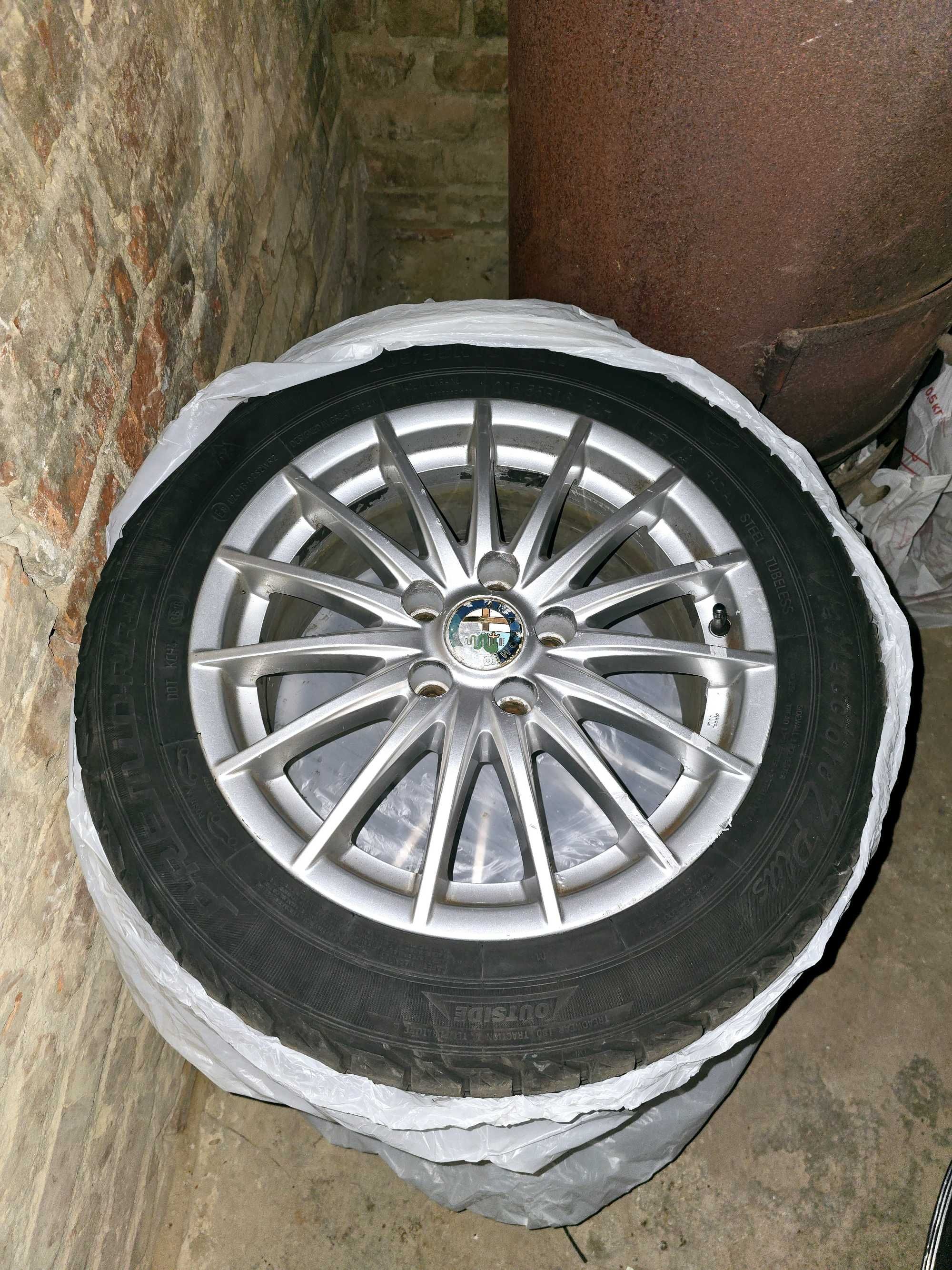 Alfa Romeo Original Комплект Дисків та шини зимова гума