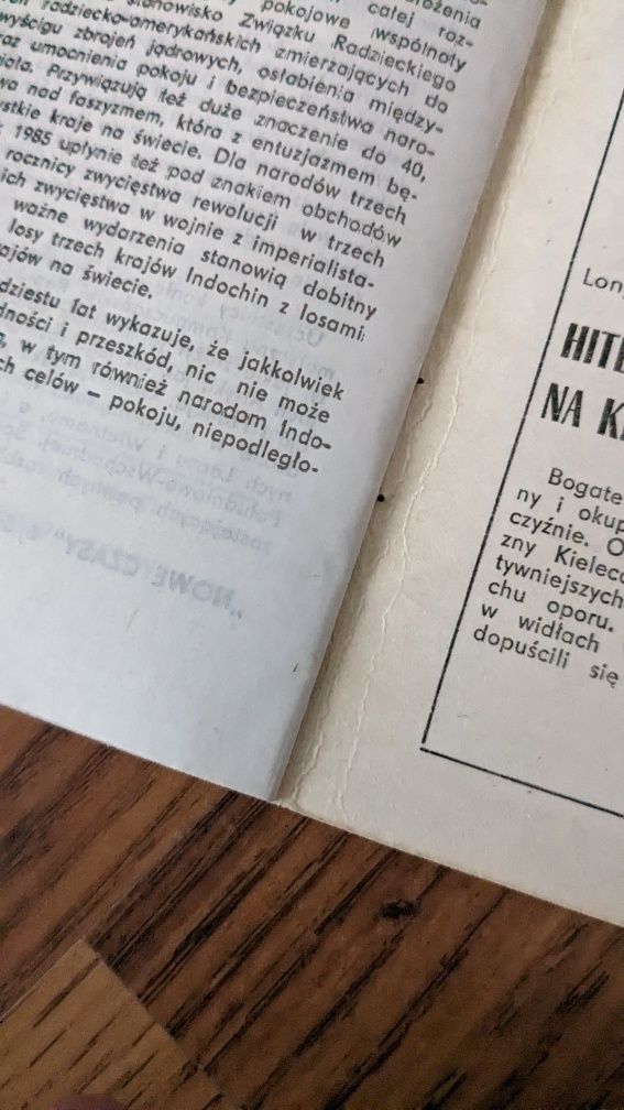 Nowe czasy tygodnik polityczny Jałta Luty 1985