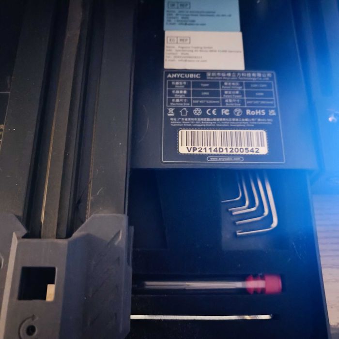 Impressora de filamento a funcionar bem