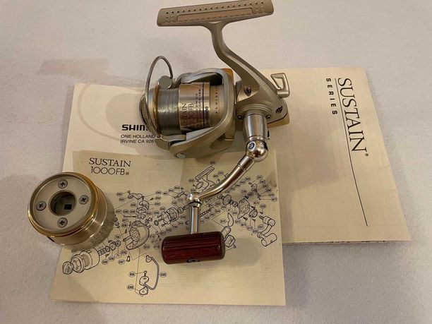 Shimano Sustain 1000FB, TwinPower 1000F.