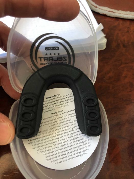 Капа боксерская одночелюстная ДЕТСКАЯ, ПОДРОСТКОВАЯ,  цвета в ассорт.