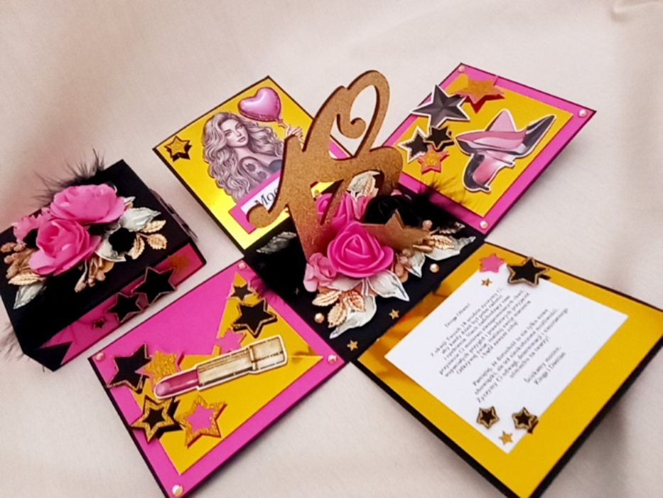 Exsploding box na 18 urodziny