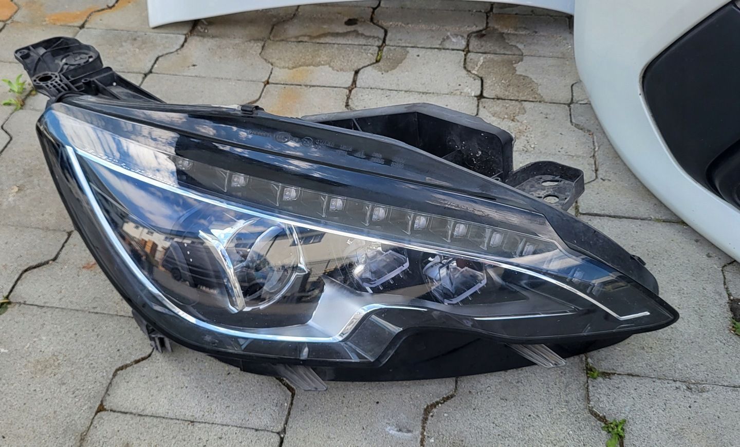 PEUGEOT 308 LIFT GT-LINE MASKA ZDERZAK BŁOTNIKI PAS LAMPY LED CHŁODNICE