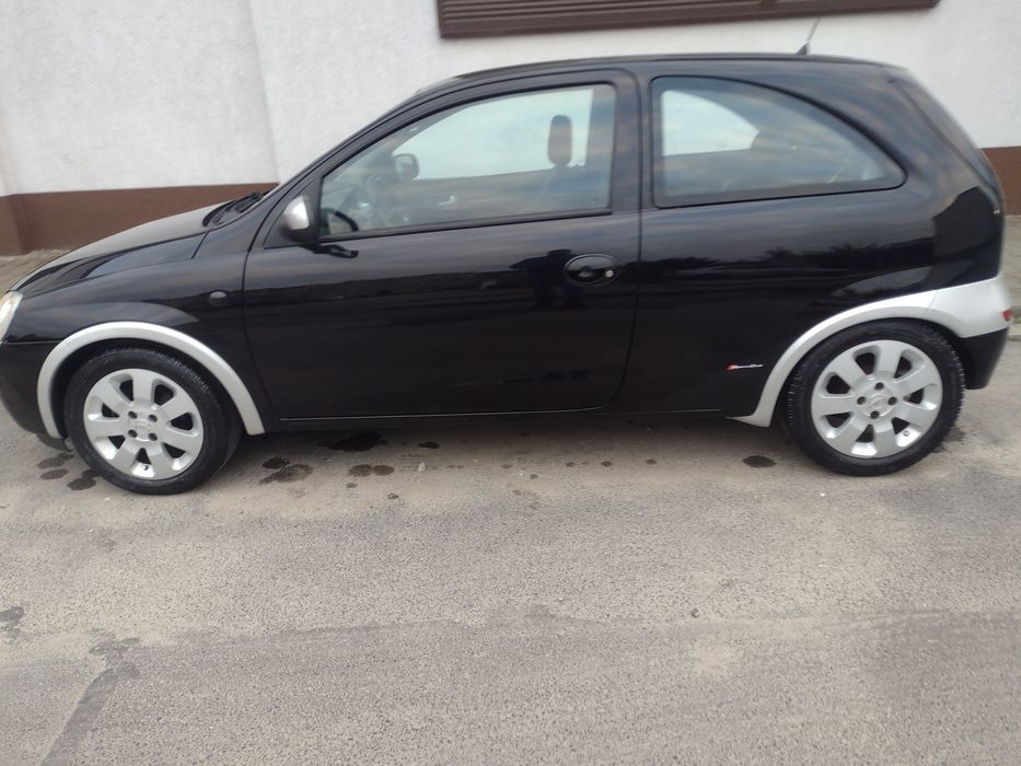 Opel Corsa C 1.2 • 2002 • Limitowana wersja Black & Silver • Świeżo sp