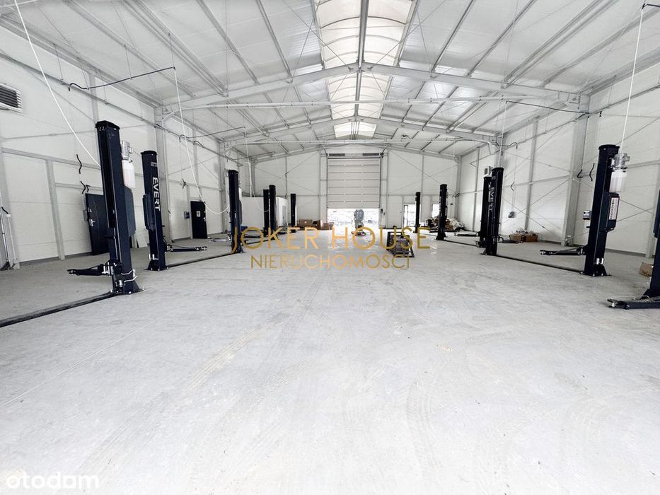 Nowoczesny i wysoki magazyn 500m2- parter!