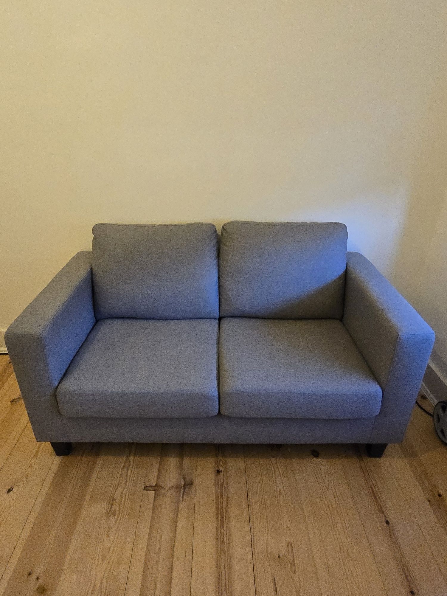 Sofá Sofa DORMUS Larry (2 Lugares - Cinzento - 150x79x85 cm)