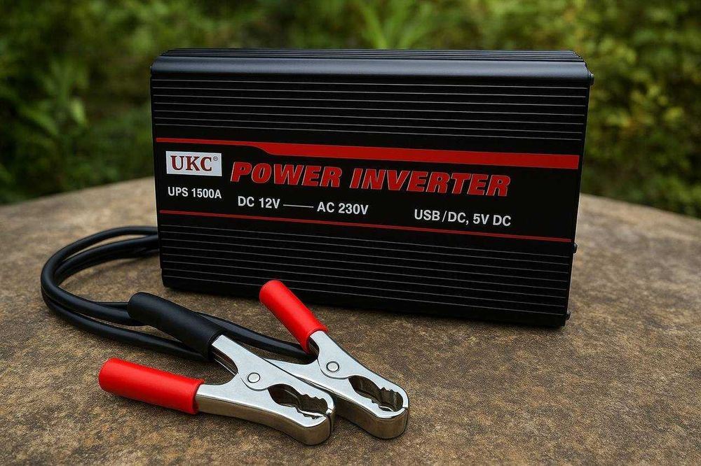 АКЦИЯ! Преобразователь тока 12V-220V 1300W c подзарядкой. Инвертор.