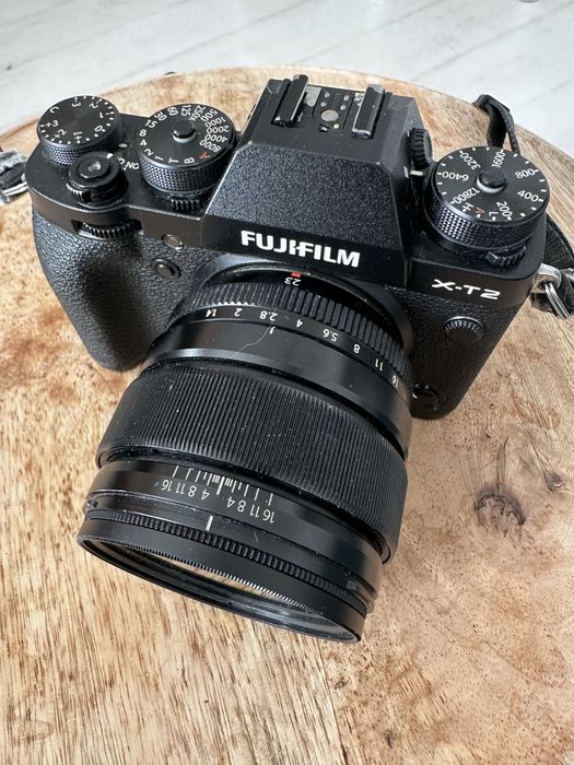 Obiektyw Fuji Fujinon 23 mm, f 1,4 w super stanie