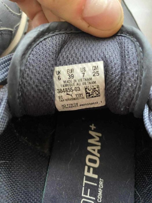 Puma Sneakersy Damskie St Runner V3 L Granatowe