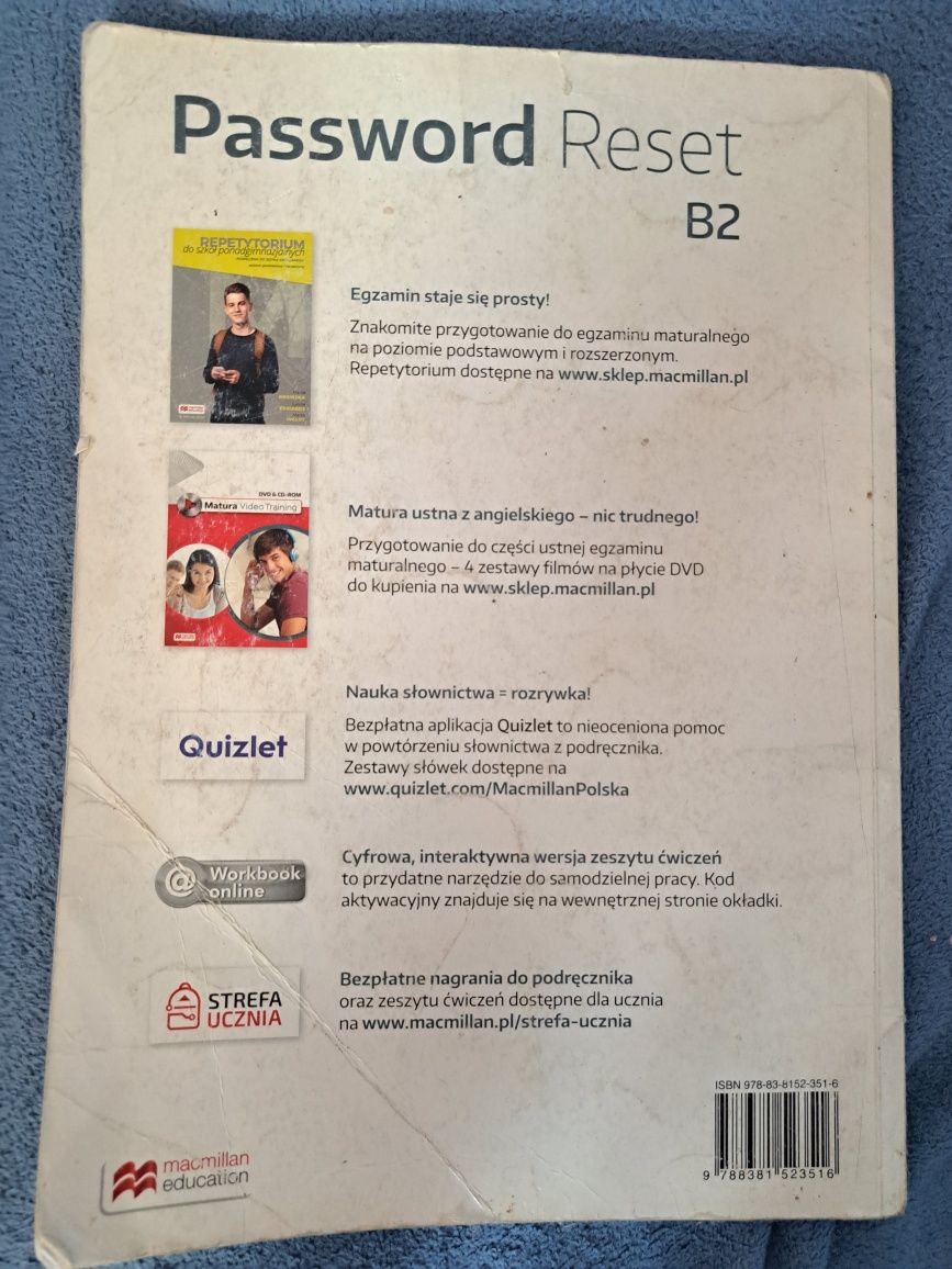 Password reset B2 workbook