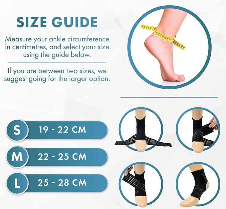 Orteza stawu skokowego/ kostki ACTESSO - rozmiar S