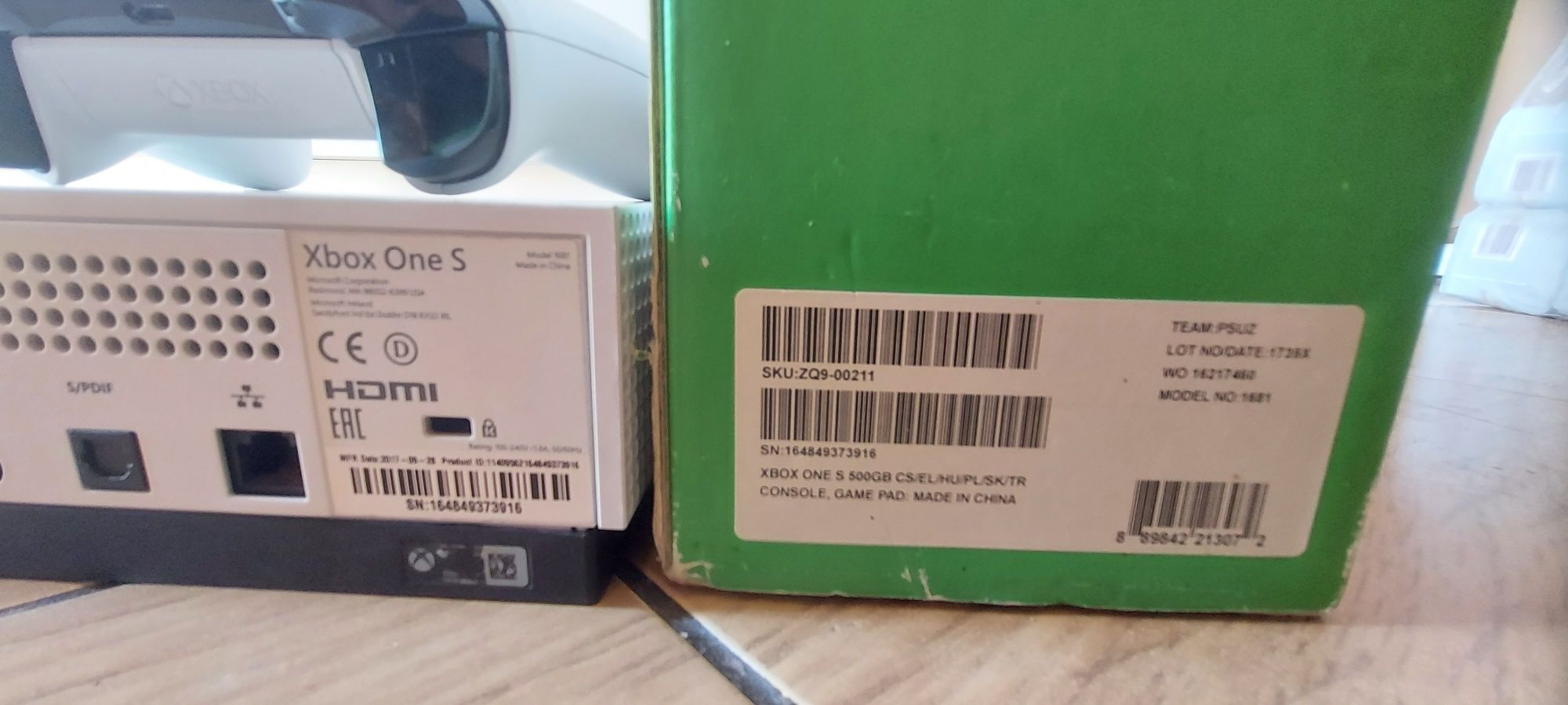 Konsola Xbox one s 500Gb jak NOWA