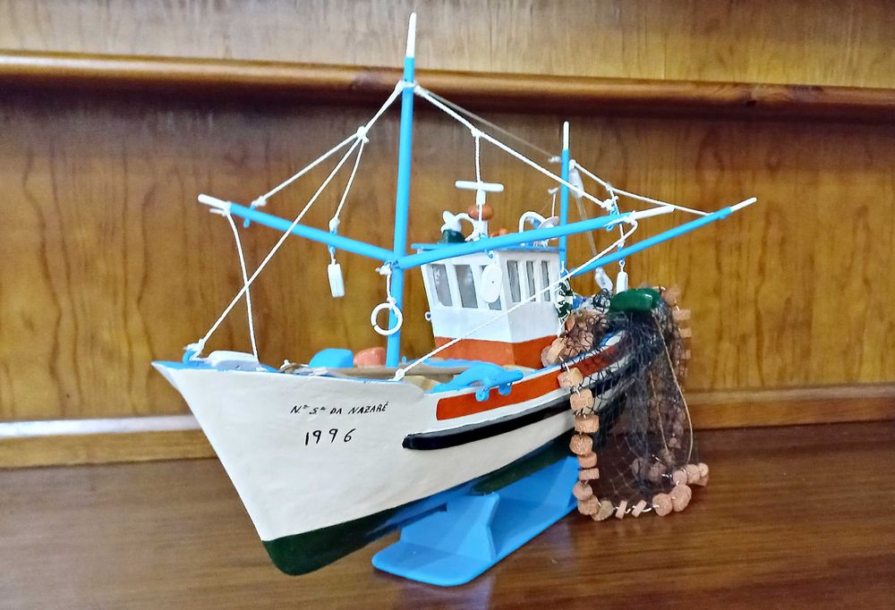 Barco tradicional da Nazaré