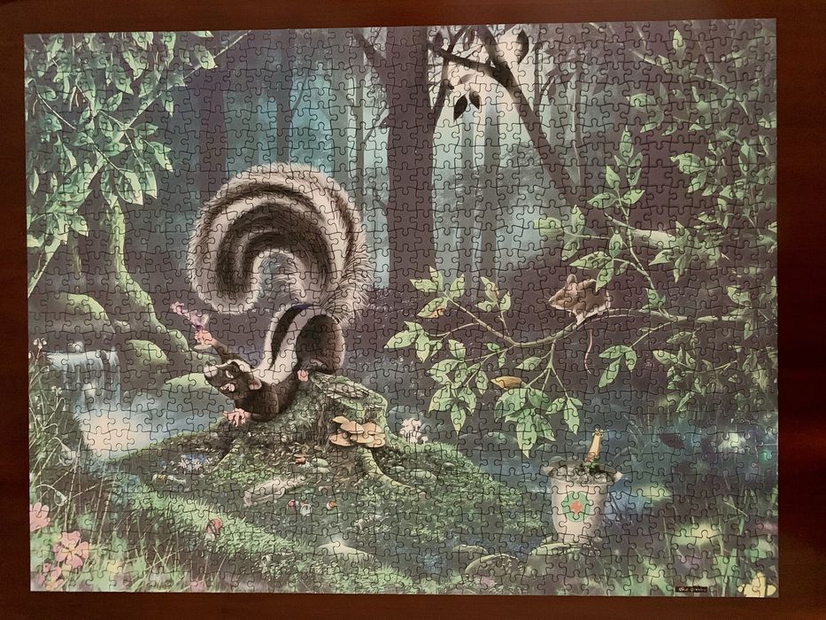 Puzzle All Jogsaw 1000. Srunk as a Skunk