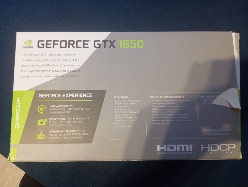 PNY GTX 1650 4GB