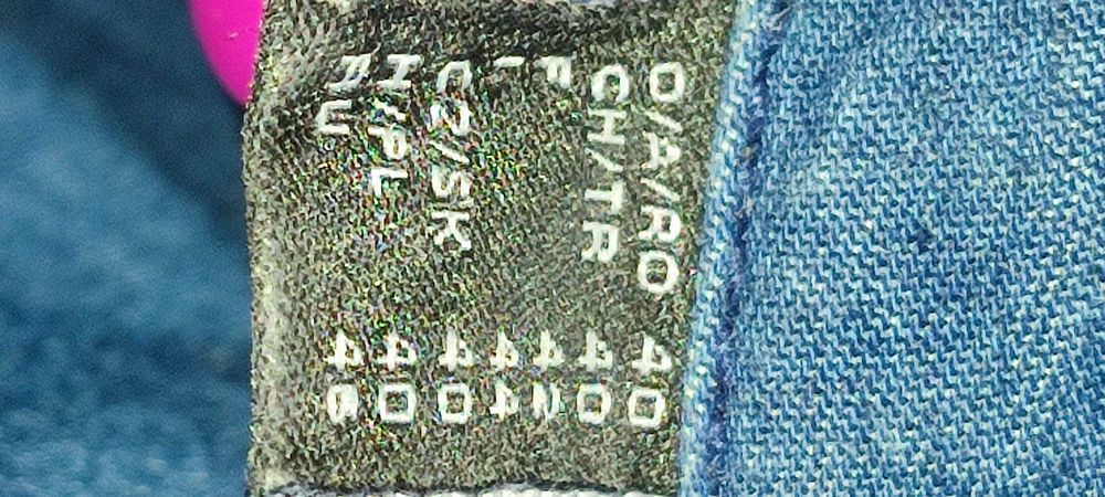 Mega jeansowy kombinezon rozm L -XL wymiary na fotkach