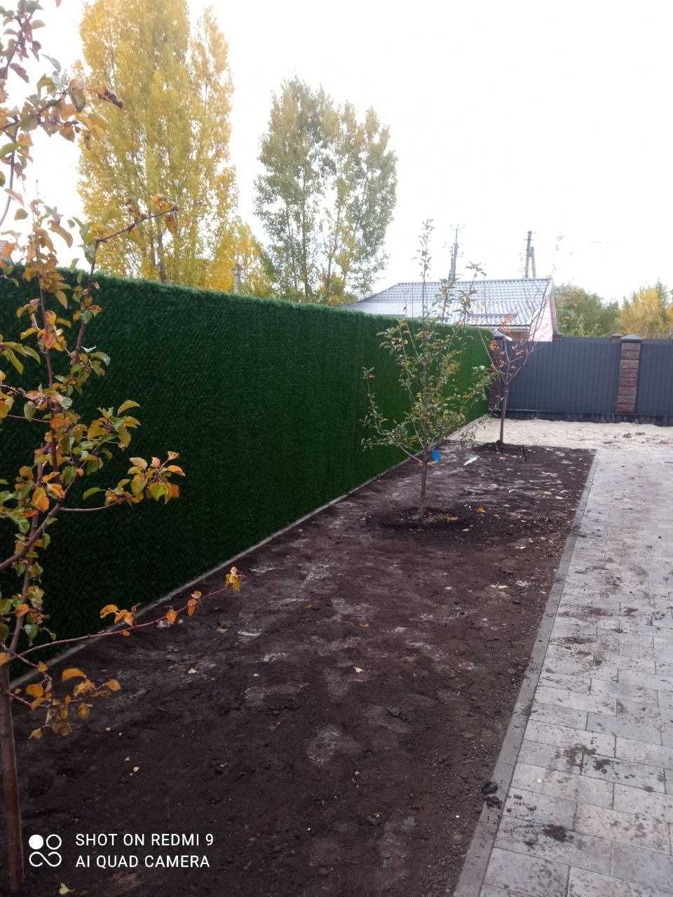 Зелений паркан Co-Group змішаного кольору H-2.0м х 10м в рулоні
