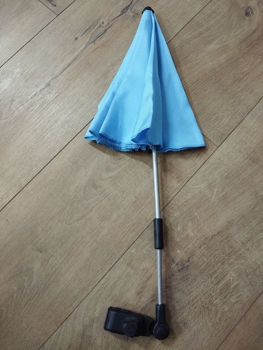 Parasolka do wózka, rowerka niebieska