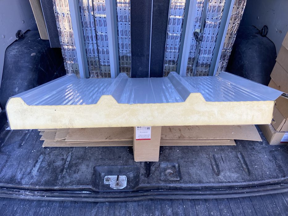 Płyta PUR Poldeck MD 100/135 króćce