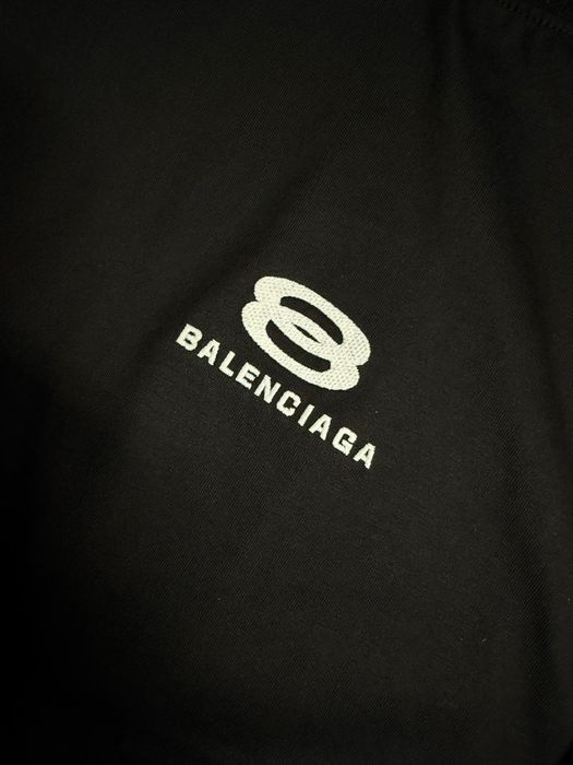 Лонгслив, лонгслів футболка з довгим рукавом Balenciaga unity logo