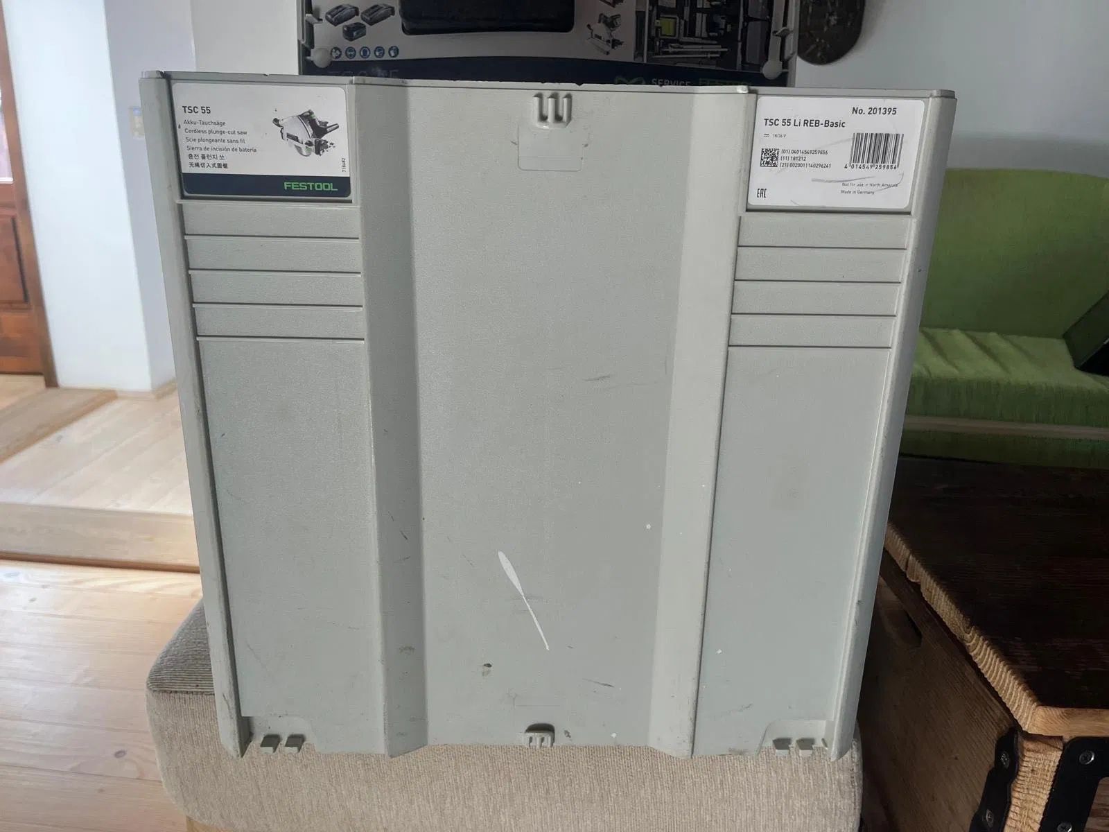 Festool TSC 55 - piła zagłębiarka z listwą