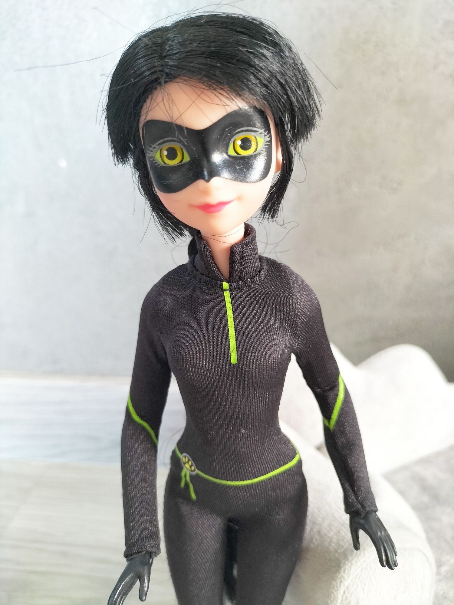 Lalka Biedronka i Czarny kot Lady Noir Miraculous Bandai