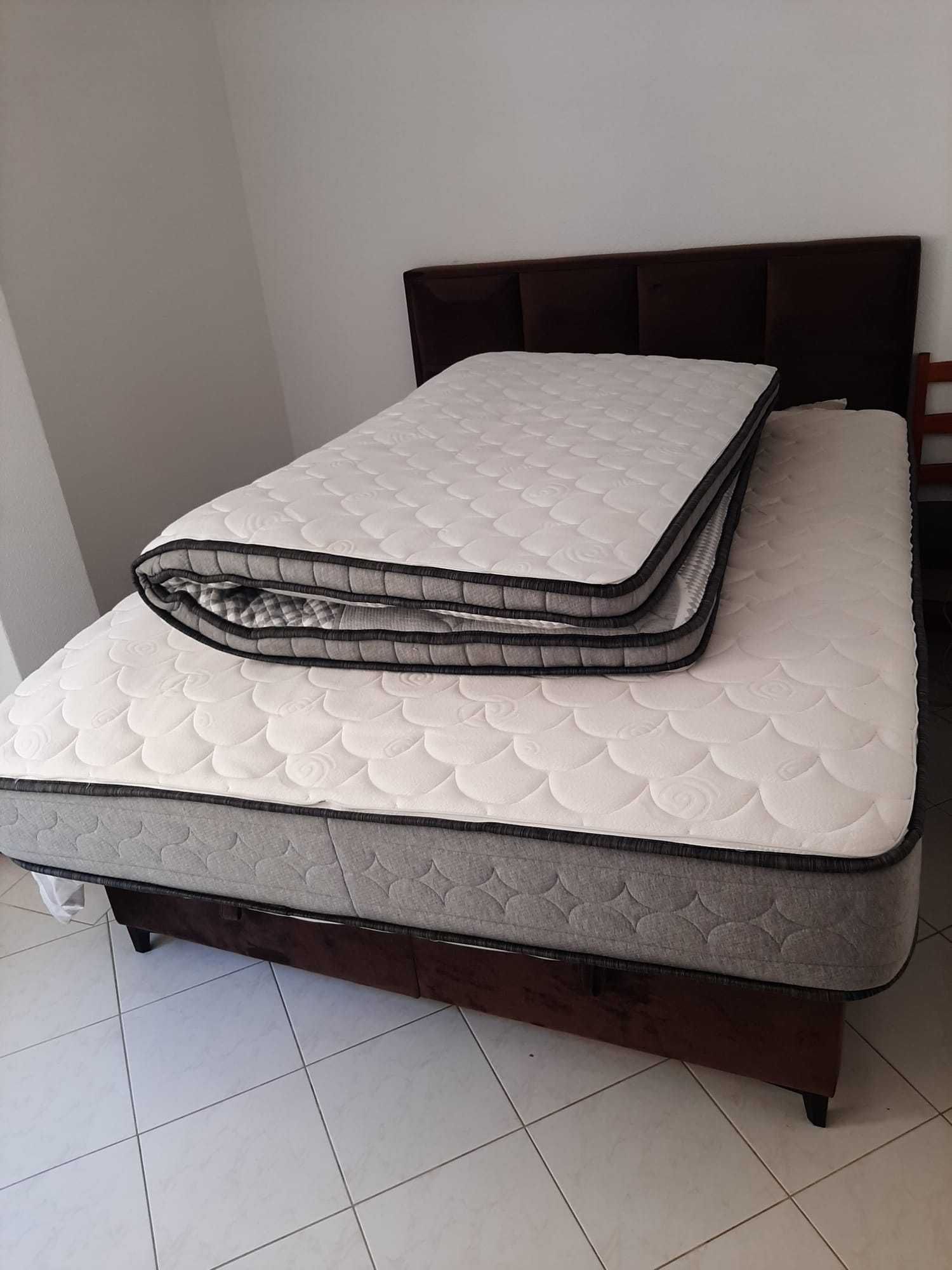 Colchão Molas + Espuma DEJAVU EcoSleep 200 x 160 com Topper