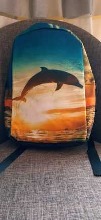 Plecak z delfinem