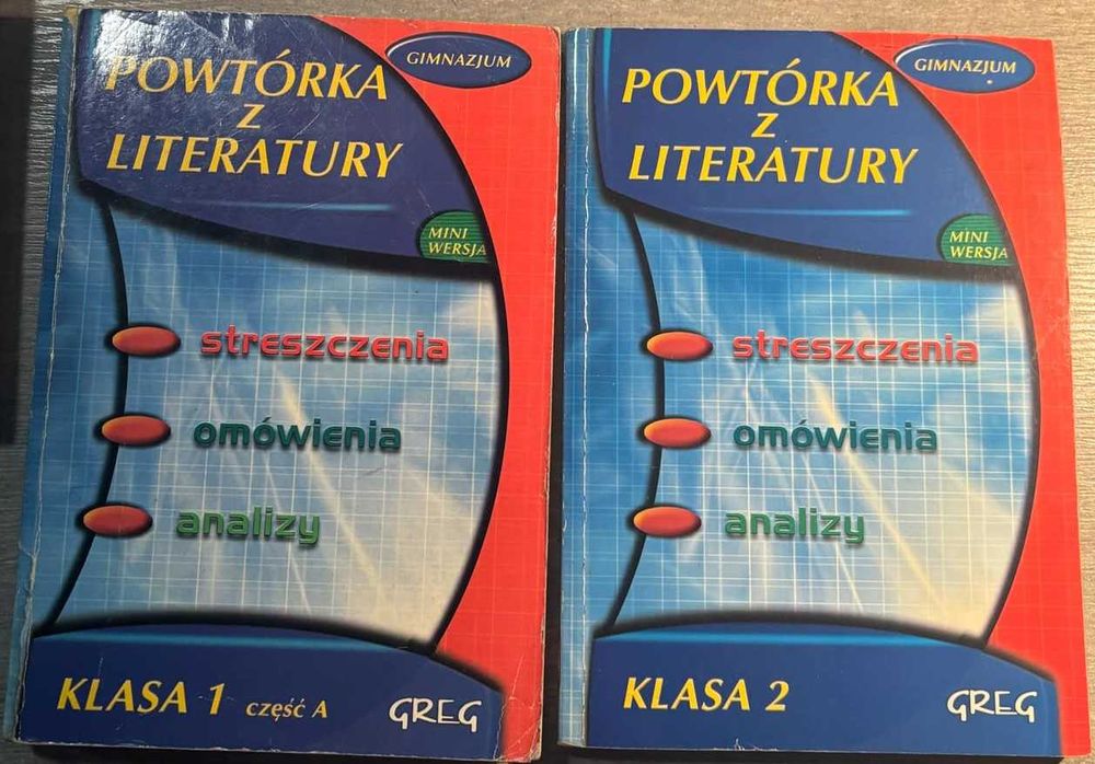 Powtórka z literatury. Streszczenie, omówienia, analizy