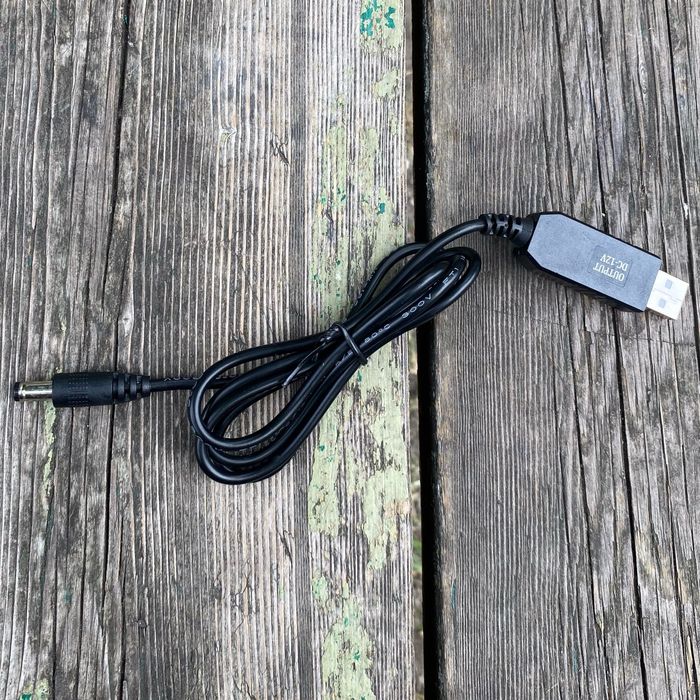 Кабель DC - usb wi fi без світла живлення роутера