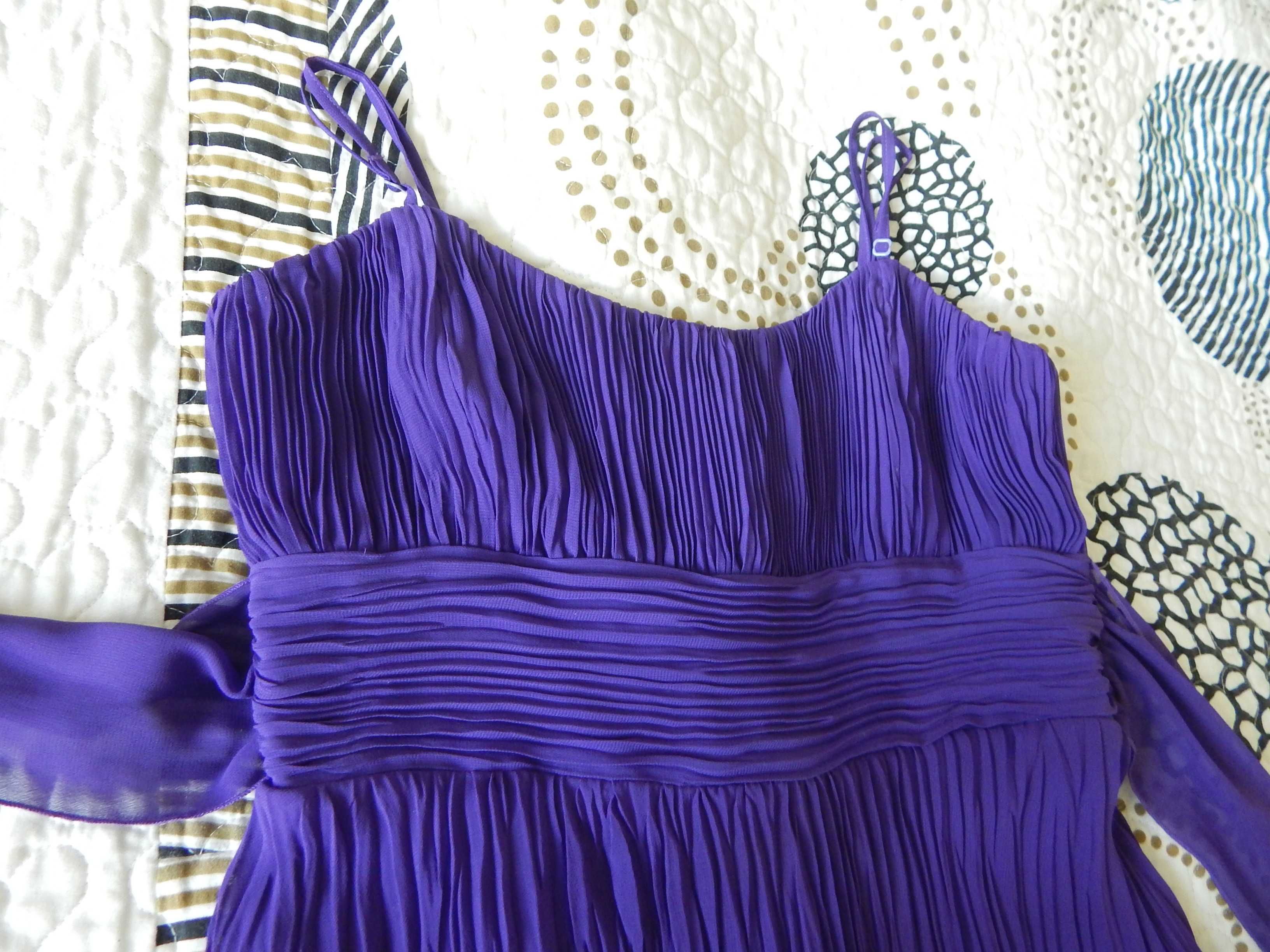 Платье Marks and Spenser 40-42 размер S праздничное фиолет