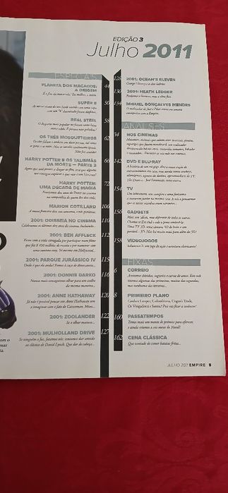 Revista Empire de 2011