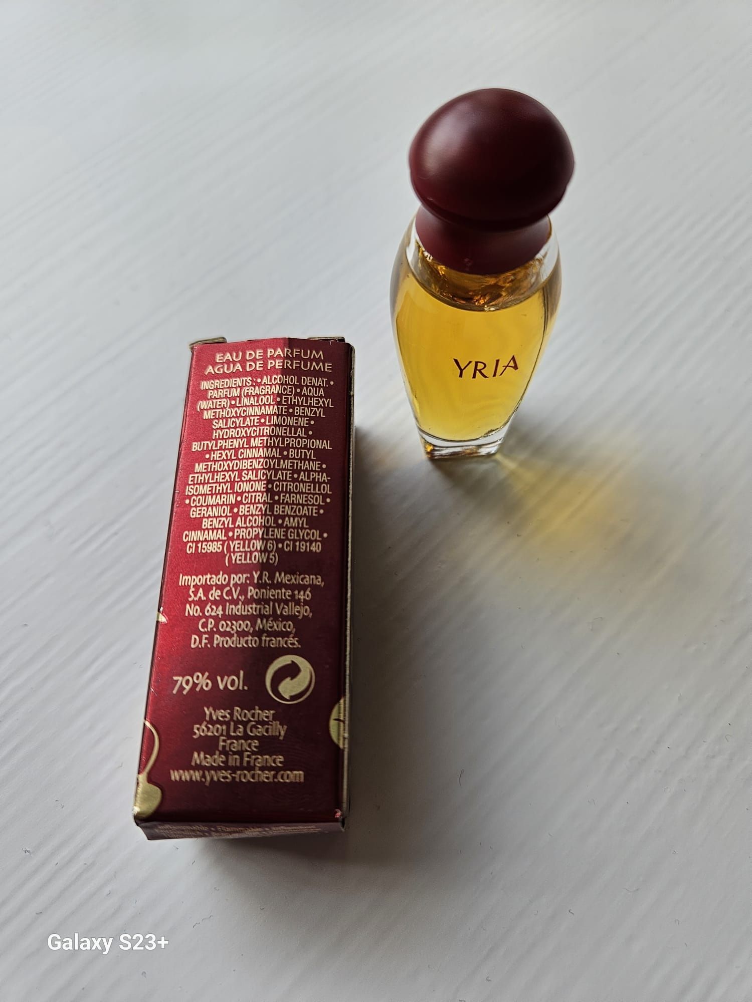 7.5 ml Yria perfum