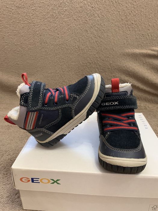 Дитячі зимові черевики Geox, дитяче взуття, сапожки, 21  розмір