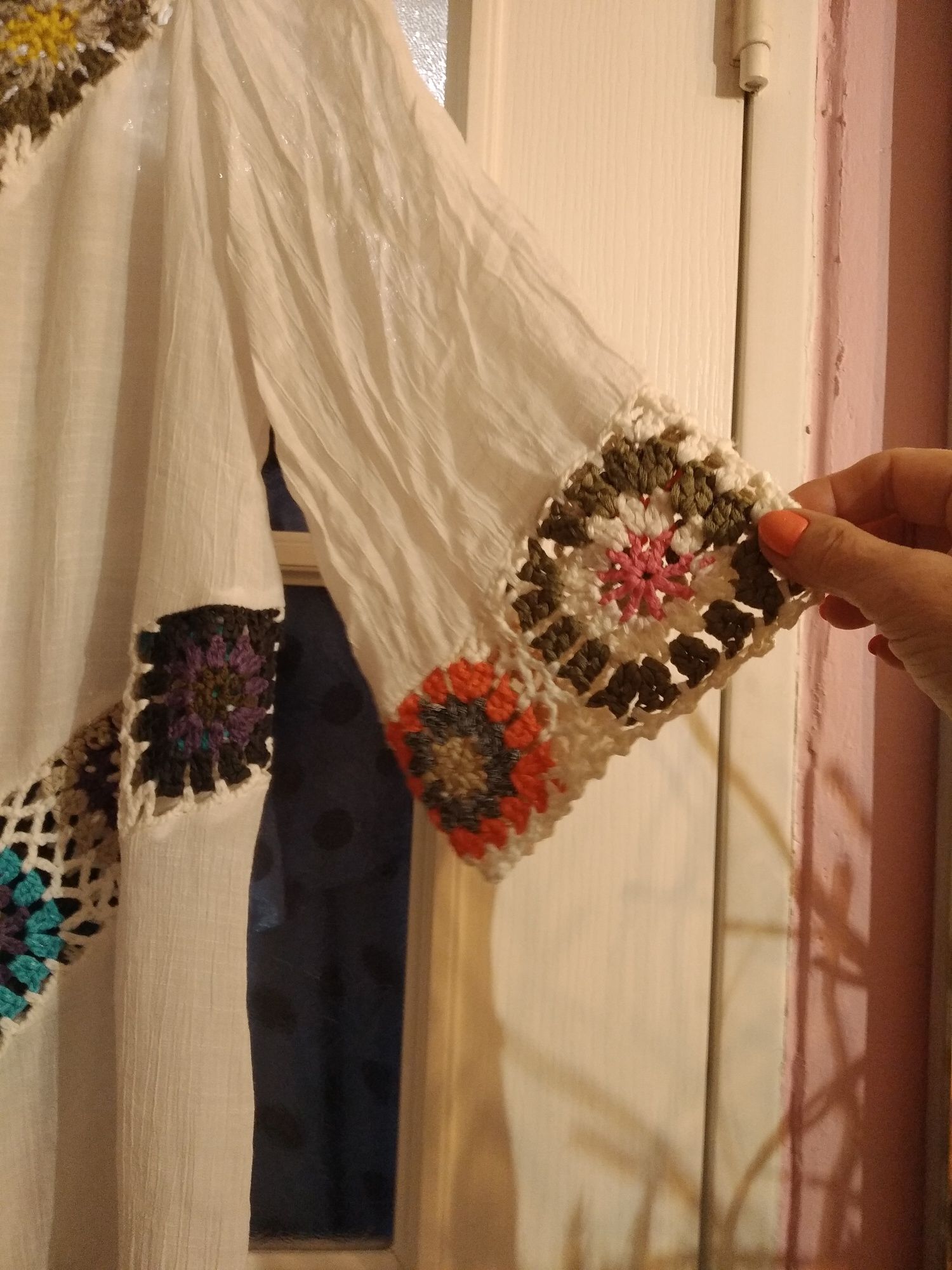 Bluzka bawełniana Boho
