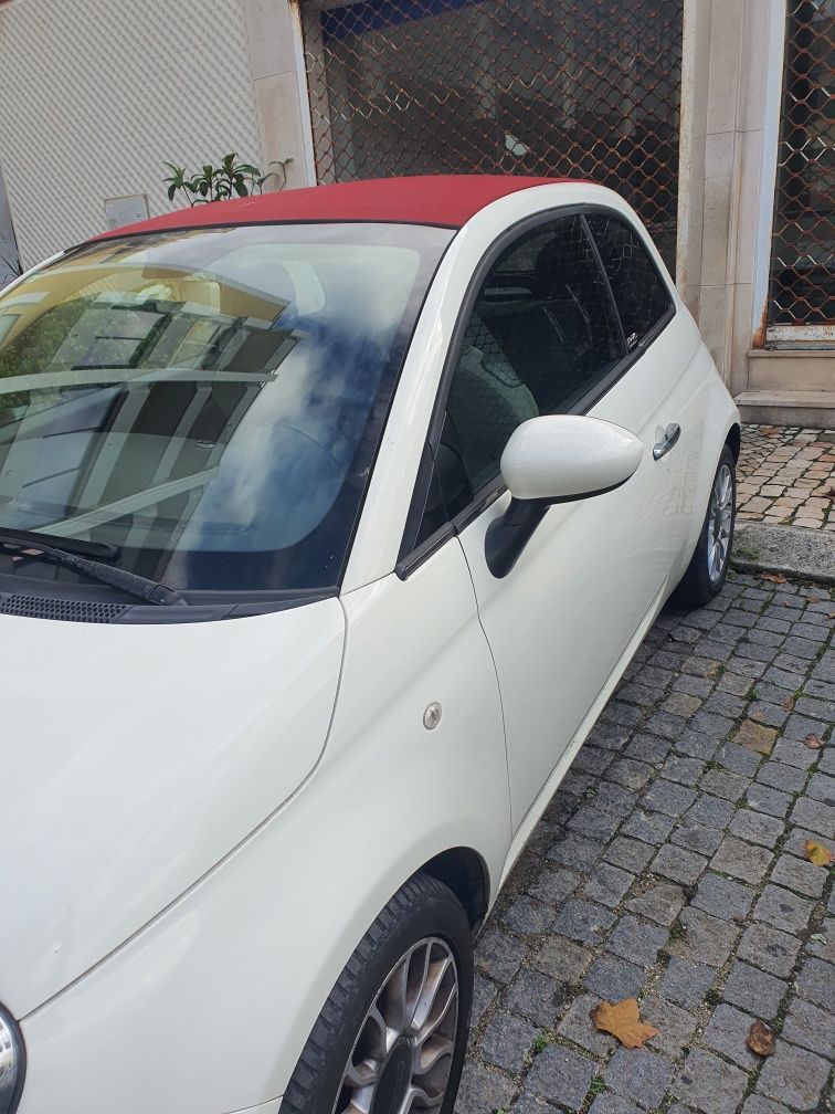 Fiat 500c cabrio impecável