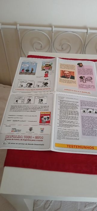 Folheto Mafalda - 50 anos