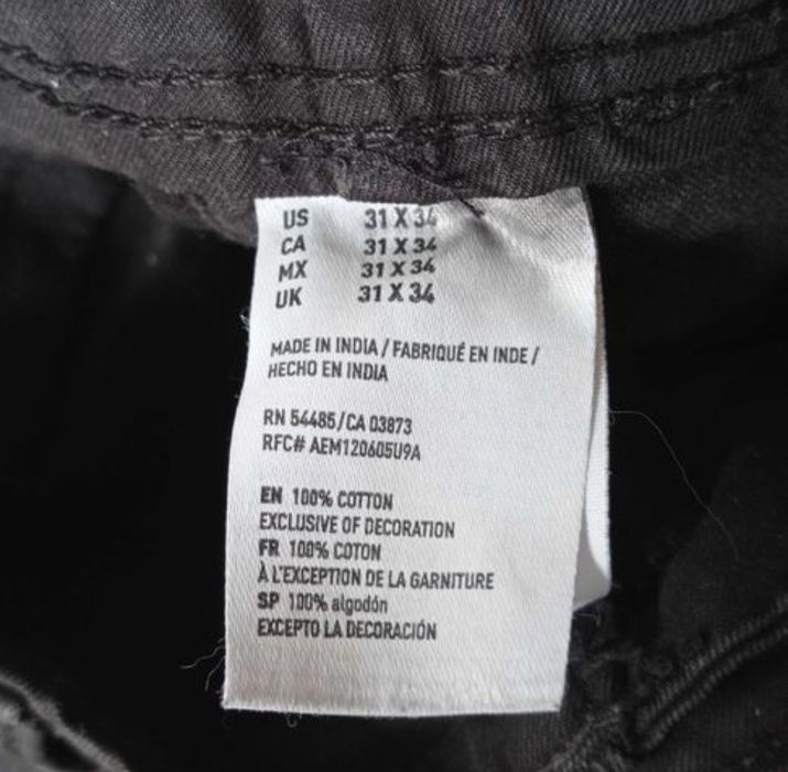 Markowe spodnie krótkie spodenki AMERICAN EAGLE OUTFITTERS 1977