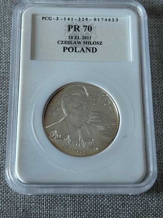 10 zł Czesław Miłosz Grading