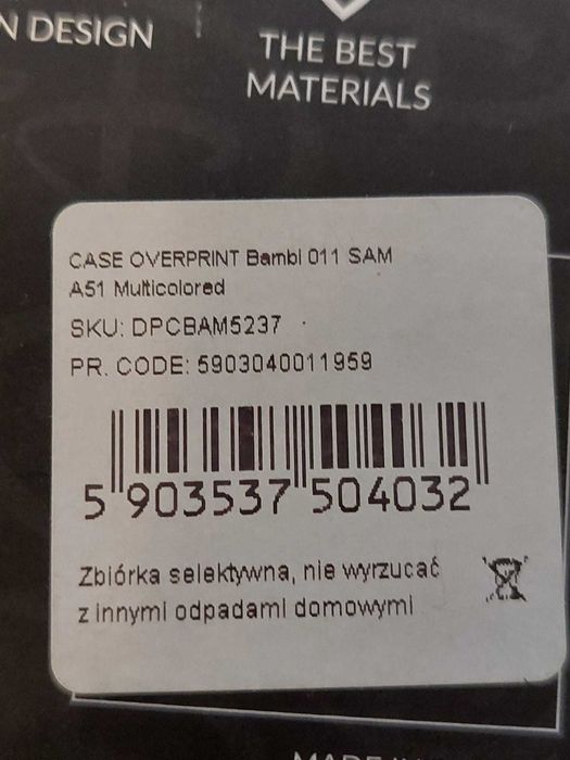 Capa para Telemóvel Samsung A51 - DISNEY- NOVA