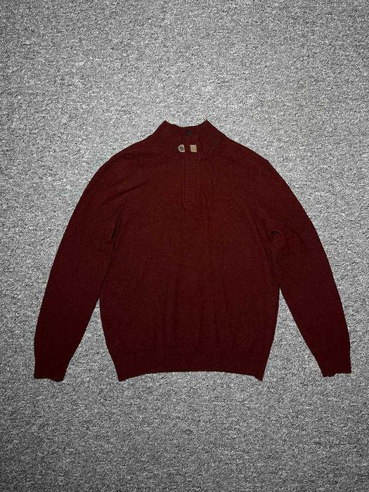 Кофта пуловер MASSIMO DUTTI  1/4 zip - Вовна - М