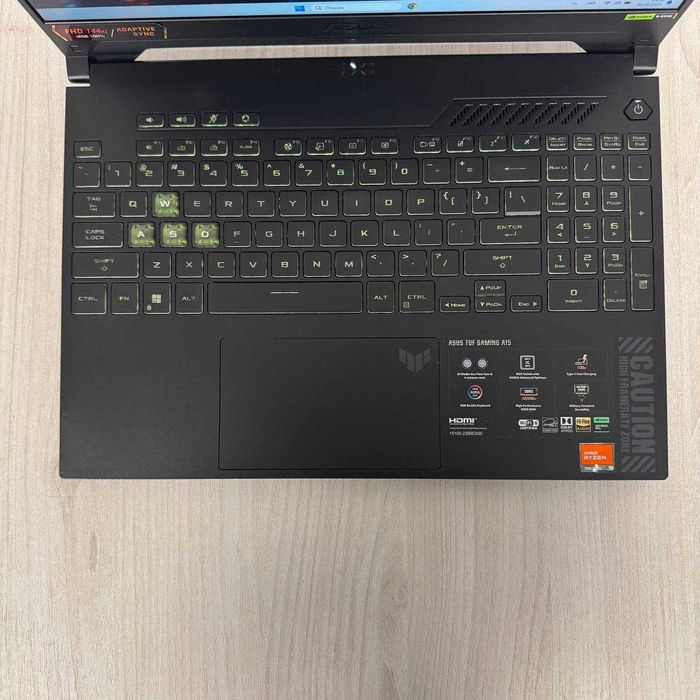 Asus TUF A15 FA507XV  144Hz AMD Ryzen 9 7940HS 16GB SSD 1TB RTX 4060