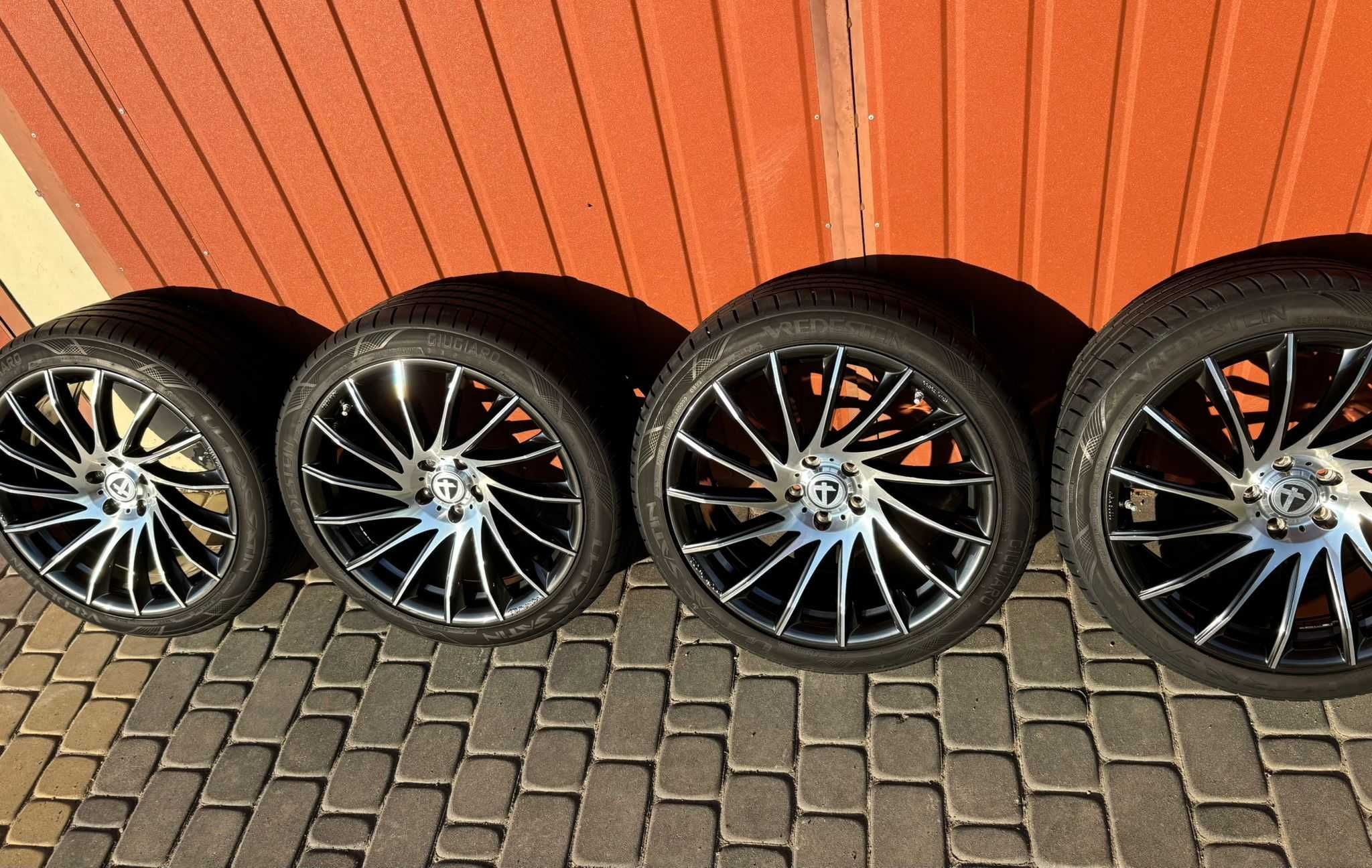 Sprzedam felgi Tomason TN16 Dark Hyper Black Pol