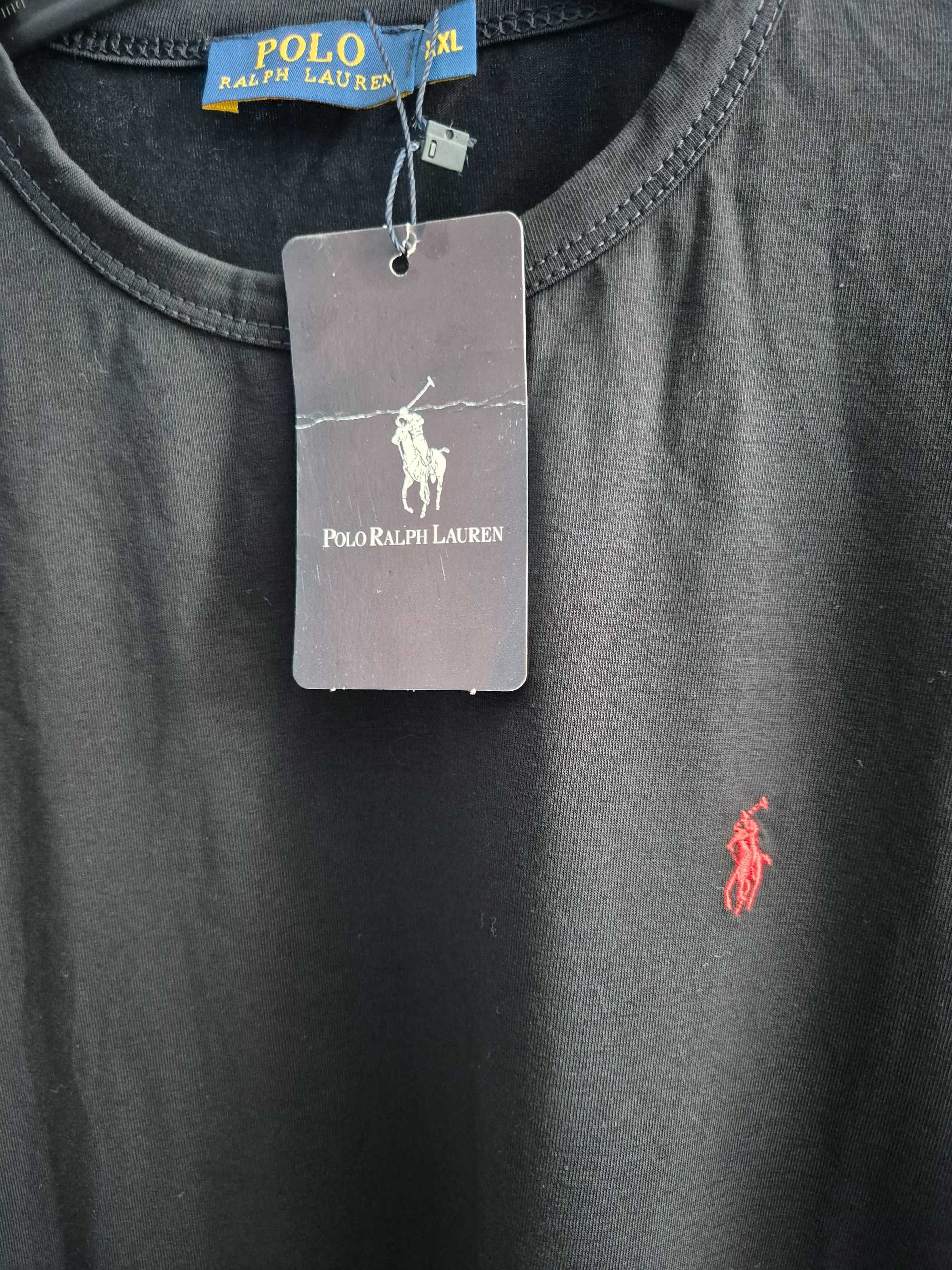 Tshirt Polo Ralph Lauren czarny z małym logo ,XXL
